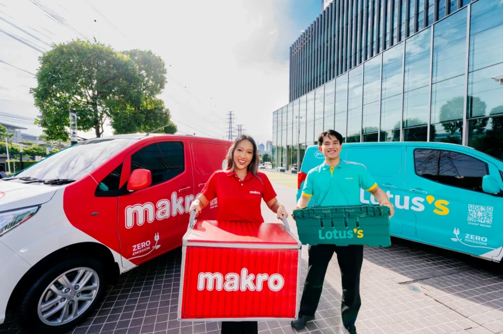 CP Axtra partners with Rêver Commercial Vehicles Co., Ltd., the sole distributor and after-sales service provider of BYD electric vehicles in Thailand to roll out up to 300 electric vans by 2025 to support the Last Mile Delivery services from Makro and Lotus's to consumer nationwide