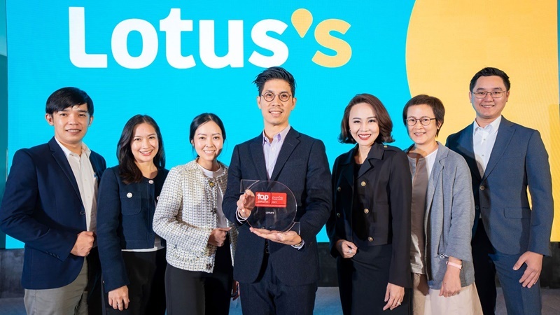 โลตัส คว้ารางวัล Top Employer 2023 in Thailand จากเวทีนานาชาติ