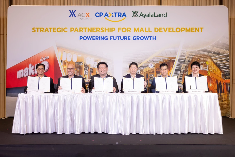 ซีพี แอ็กซ์ตร้า ผนึกกำลังกลุ่ม Ayala  เสริมศักยภาพการพัฒนามอลล์และบริหารสินทรัพย์ สู่การเติบโตระยะยาว