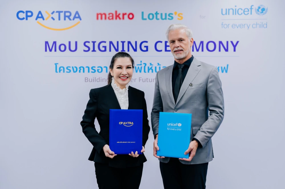 CP AXTRA and UNICEF Join Forces to Help Children Access Nutritious Food Through the “Good Food for Children with UNICEF” initiative